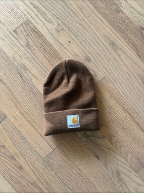 Carhartt Brown Fold Cuff Beanie